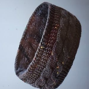 Ear Warmer Headband With Faux Fur Lining